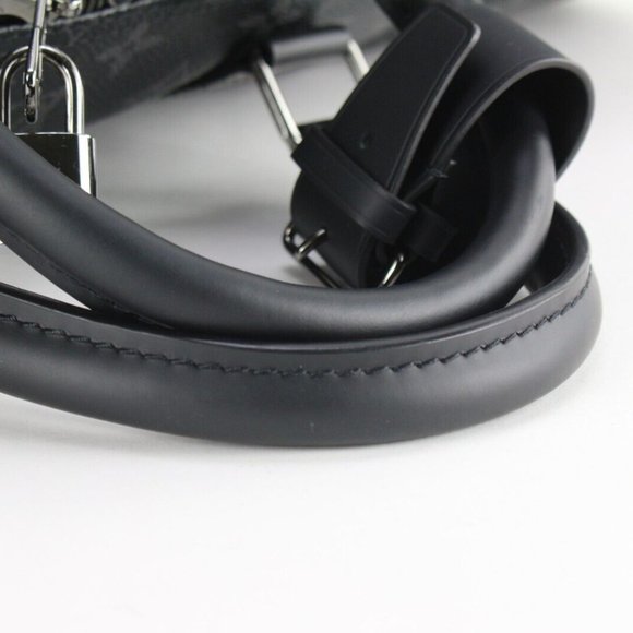 Louis Vuitton Monogram Eclipse Keepall Bandouliere 55 with Strap 1LVJ1227 - Picture 7 of 12